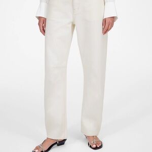 Madewell Vintage Canvas Darted Barrell Leg Jeans Rigid Denim